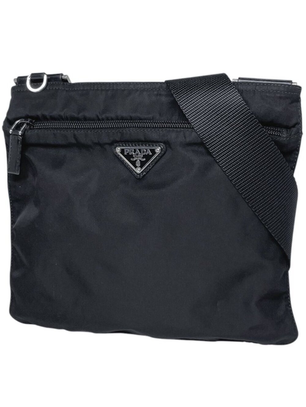 Prada Shoulder Bag Nylon Nero